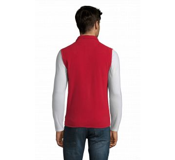 GILET POLAIRE UNISEXE PROFESSIONEL NORWAY 51000 ROUGE PORTEE - SOLS