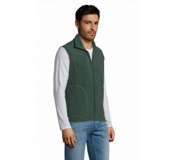 GILET POLAIRE UNISEXE  NORWAY 51000 VERT SAPIN - SOLS