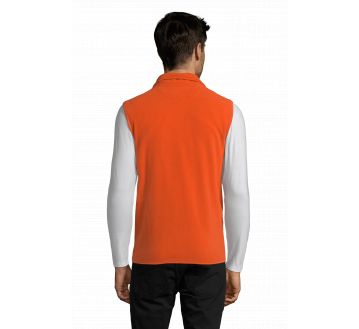 GILET POLAIRE UNISEXE PROFESSIONEL NORWAY 51000 ORANGE PORTEE - SOLS