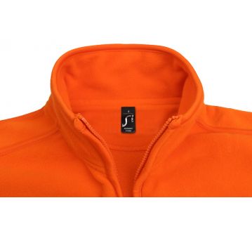 GILET POLAIRE UNISEXE SANS MANCHES NORWAY 51000 ORANGE COL- SOLS