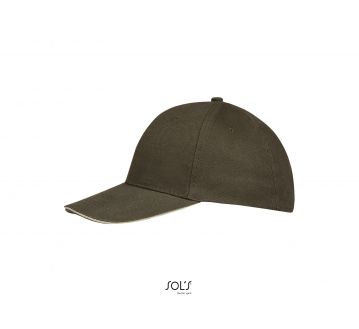 CASQUETTE 6 PANNEAUX BUFFALO 88100 - SOL'S