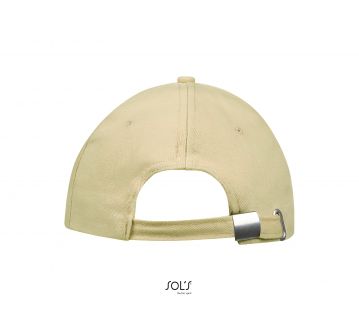 casquette 6 panneaux buffalo sols-beige-vue de dos