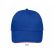 Casquette Sol’s royal / corail fluo