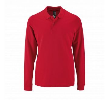 POLO PERFECT HOMME MANCHES LONGUES 02087 - SOL'S