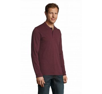 POLO PERFECT HOMME MANCHES LONGUES 02087 - SOL'S