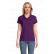 POLO FEMME PLANET COTON BIOLOGIQUE VIOLET ASTRAL - SOL'S