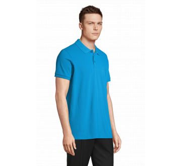 POLO HOMME PRIME MANCHES COURTES POLY/COTON...