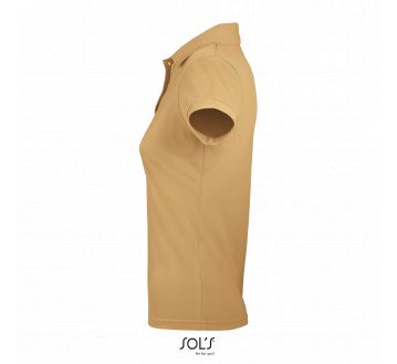POLO FEMME PRIME MANCHES COURTES POLY/COTON...