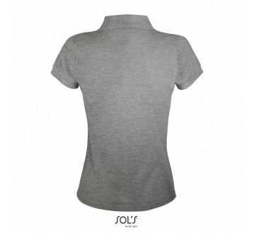 POLO FEMME PRIME MANCHES COURTES POLY/COTON...