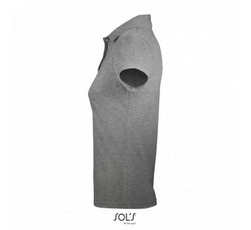 POLO FEMME PRIME MANCHES COURTES POLY/COTON...