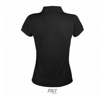 POLO FEMME PRIME MANCHES COURTES POLY/COTON...