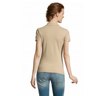 POLO FEMME PRIME MANCHES COURTES POLY/COTON...