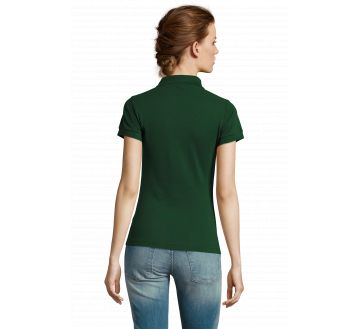 POLO FEMME PRIME MANCHES COURTES POLY/COTON...