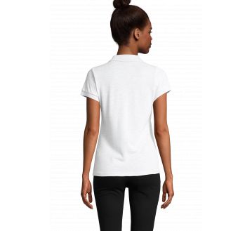 POLO FEMME PRIME MANCHES COURTES POLY/COTON...