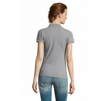 POLO FEMME PRIME MANCHES COURTES POLY/COTON...