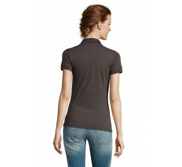 POLO FEMME PRIME MANCHES COURTES POLY/COTON...