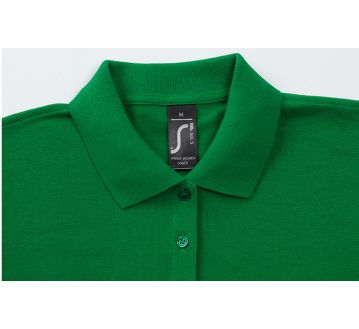 POLO FEMME PRIME MANCHES COURTES POLY/COTON...