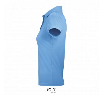 POLO FEMME PRIME MANCHES COURTES POLY/COTON...