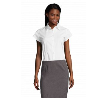 CHEMISE FEMME MANCHES COURTES EXCESS STRETCH - SOL'S