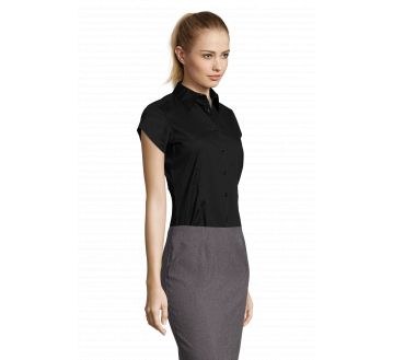 CHEMISE FEMME MANCHES COURTES EXCESS STRETCH -...