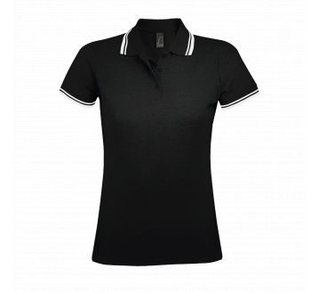 Polo PASADENA Sol’s noir / blanc