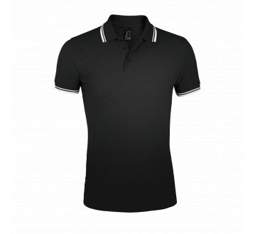 Polo PASADENA Sol’s noir / blanc