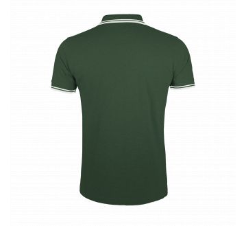 SOL'S PASADENA MEN vert forêt/blanc