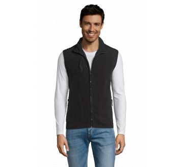 GILET POLAIRE UNISEXE SANS MANCHES NORWAY 51000 NOIR PORTEE - SOLS