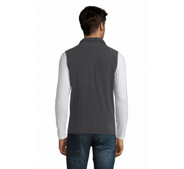 GILET POLAIRE UNISEXE PROFESSIONEL NORWAY 51000 ANTHRACITE PORTEE - SOLS