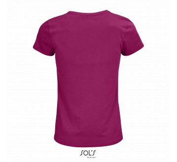 TEE-SHIRT COTON BIO FEMME CRUSADER 03581 - SOL'S