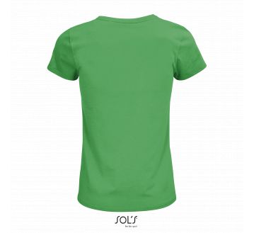 TEE-SHIRT COTON BIO FEMME CRUSADER 03581 - SOL'S