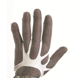 Fixe-gants cotte de maille permet l'ajustement du gant à la main