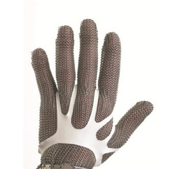 Fixe-gants cotte de maille permet l'ajustement du gant à la main