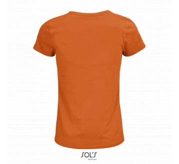 TEE-SHIRT COTON BIO FEMME CRUSADER 03581 - SOL'S
