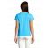TEE-SHIRT COTON BIO FEMME CRUSADER 03581 - SOL'S
