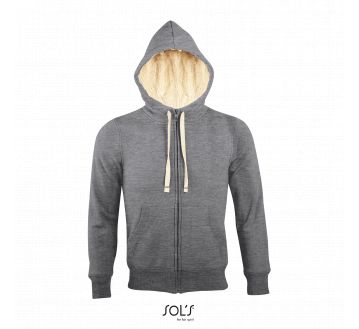 Veste SHERPA Sol's gris chiné