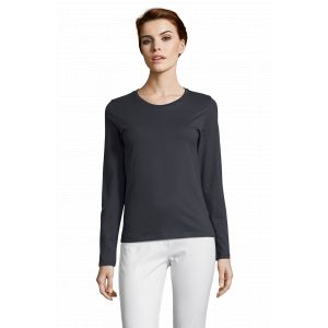 TEE-SHIRT IMPERIAL FEMME MANCHES LONGUES 02075 - SOLS 2