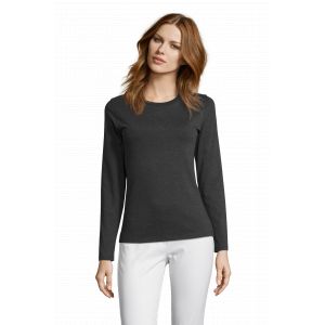 TEE-SHIRT IMPERIAL FEMME MANCHES LONGUES 02075 - SOLS 2