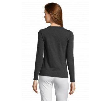 TEE-SHIRT IMPERIAL FEMME MANCHES LONGUES 02075 - SOLS