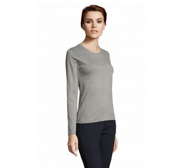 TEE-SHIRT IMPERIAL FEMME MANCHES LONGUES 02075 - SOLS