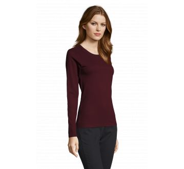 TEE-SHIRT IMPERIAL FEMME MANCHES LONGUES 02075 - SOLS
