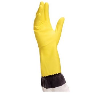 Gants de Ménage Jaune - ProtecNord, personnel d'entretien, de service