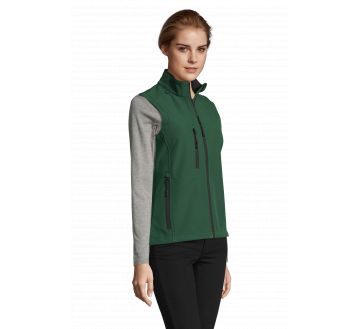 SOFTSHELL RALLYE FEMME SANS MANCHE 46801 - SOL'S
