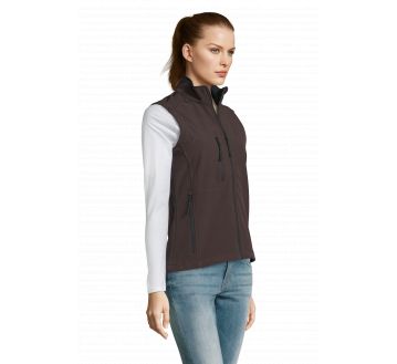 SOFTSHELL RALLYE FEMME SANS MANCHE 46801 - SOL'S