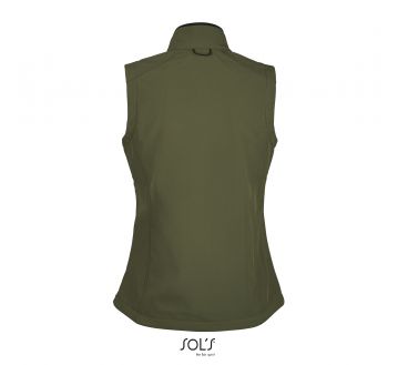 SOFTSHELL RALLYE FEMME SANS MANCHE 46801 - SOL'S
