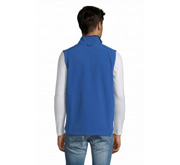 SOFTSHELL RALLYE HOMME SANS MANCHE 46601 - SOL'S