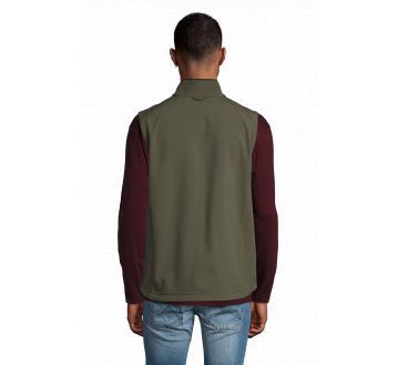 SOFTSHELL RALLYE HOMME SANS MANCHE 46601 - SOL'S