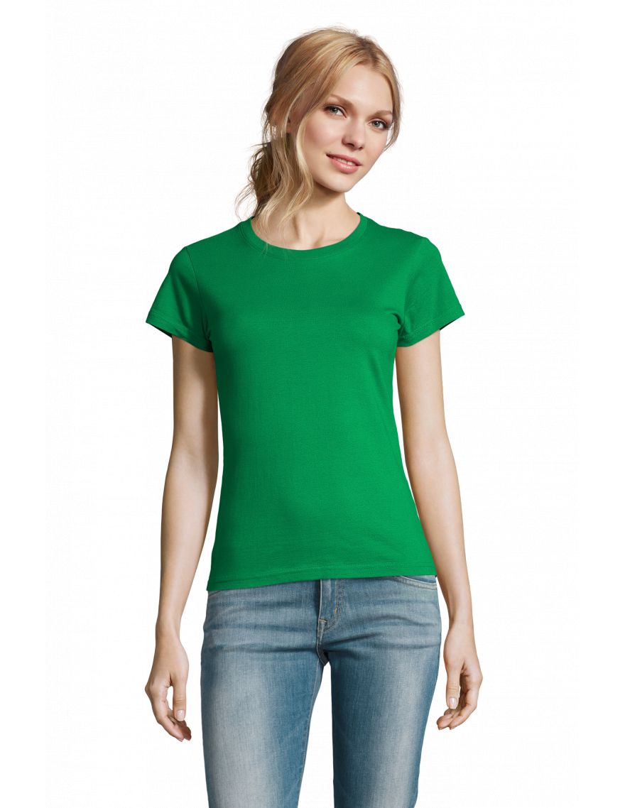 TEE-SHIRT IMPERIAL FEMME 11502 COL ROND - SOLS TEE-SHIRT IMPERIAL FEMME 11502 COL ROND - SOLS