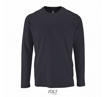 T-shirt manches longues homme Sol’s Imperial french marine