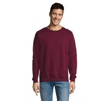 Sweat unisexe Sol's NEW SUPREME bordeaux